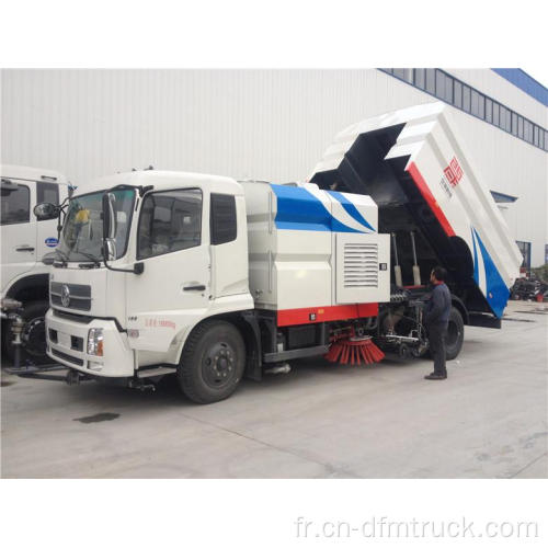 Camion de balayeuse de route de capitaine de Dongfeng